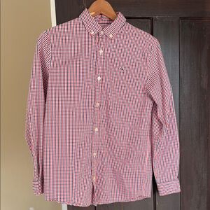 Vineyard Vines on the go performance Brrr boys shirt large